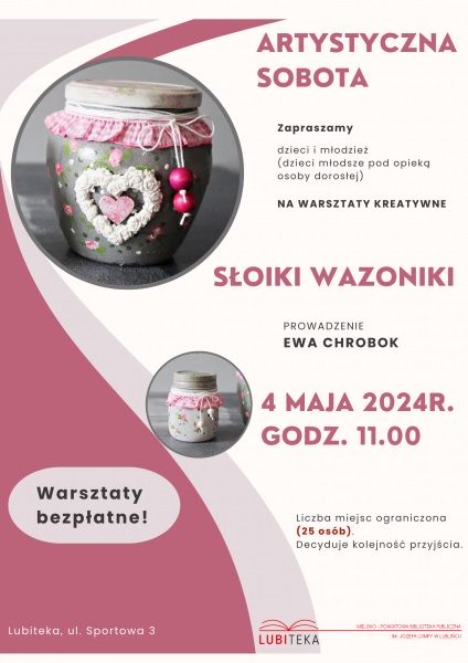 Słoiki Wazoniki - Warsztaty Kreatywne