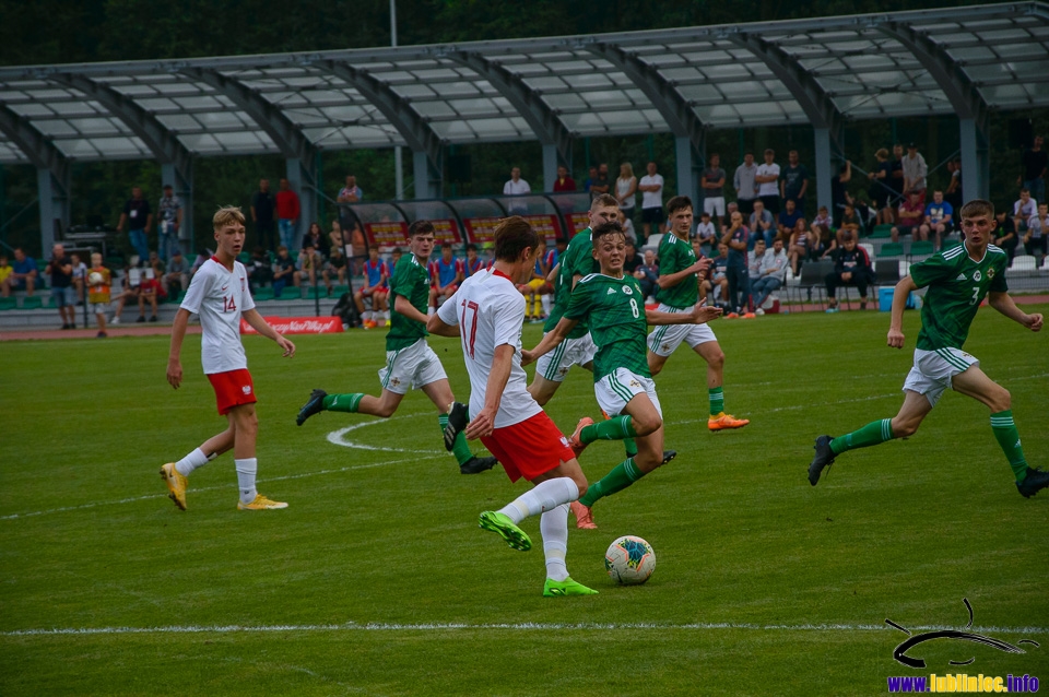 Pierwszy mecz Polska – Irlandia Północna U16 w Lublińcu