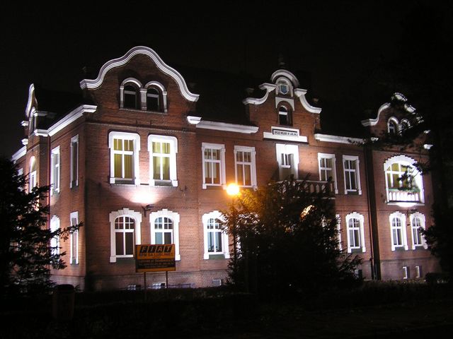 Lubliniec nocą - listopad 2005