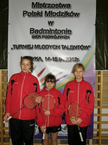 Brąz na Mistrzostwach Polski Młodzików w Badmintonie !!!!