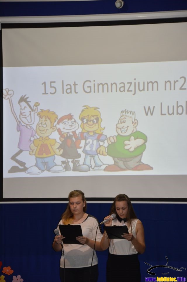 15-lecie Gimnazjum nr 2 w Lublińcu