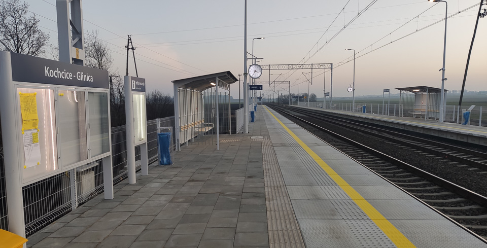 Przystanek kolejowy Kochcice–Glinica gotowy. Wiemy kiedy zatrzyma się pierwszy pociąg
