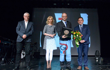 Henryk Budzyński z nagrodą Rzemieślnika Roku 2018 