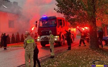 Ochotnicza Straż Pożarna w Sadowie zaprezentowała nowy wóz strażacki [ZDJĘCIA]