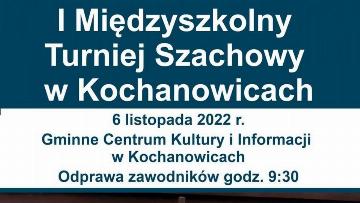 I Międzyszkolny turniej szachowy w Kochanowicach