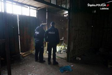 Lublinieccy policjanci sprawdzają pustostany