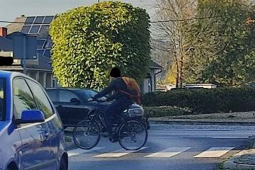 Nieodpowiedzialni rowerzyści – problem w powiecie lublinieckim?