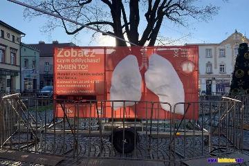 Podsumowanie pobytu instalacji „płuc smogowych” w Lublińcu. Konferencja „Walka o czyste powietrze” [PROGRAM]