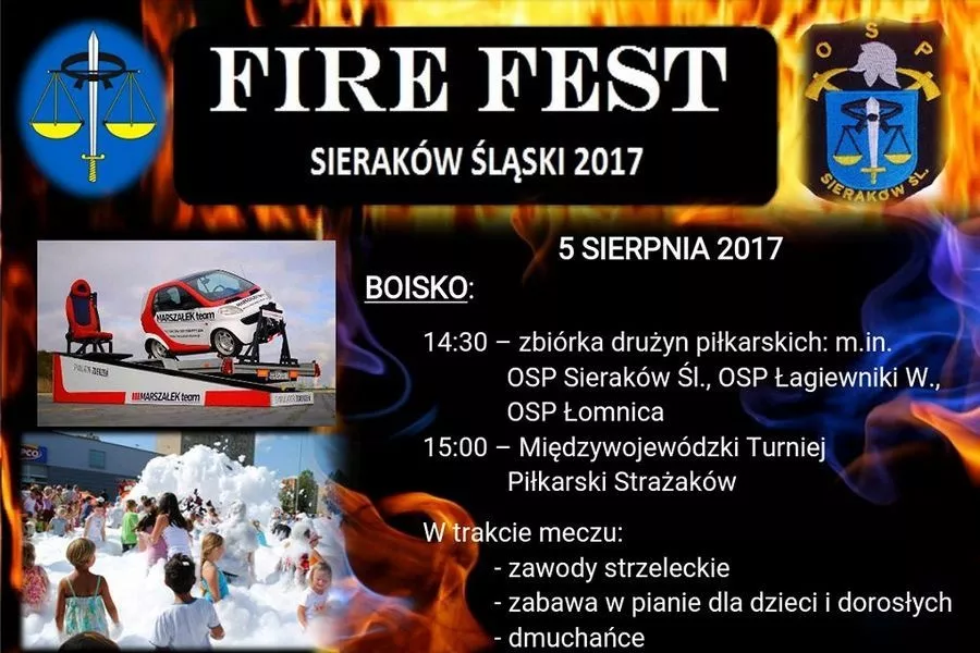 Fire Fest Sieraków Śląski 2017