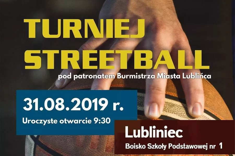 Turniej Streetball 2019 - zapowiedź