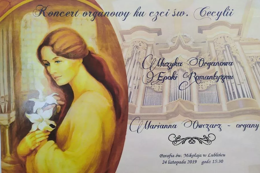 Koncert organowy ku czci św. Cecyli