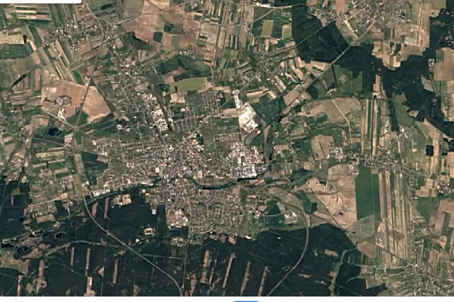 Lubliniec w przeciągu 34 lat, rok po roku - zdjęcia z satelity