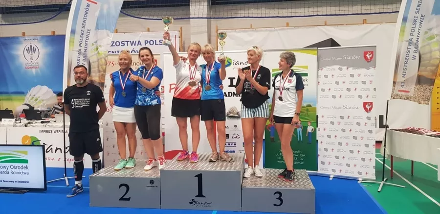 Zawodniczka STB Energii Lubliniec podwójną medalistką MP w Badmintonie 