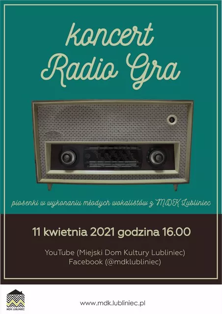 „Radio gra!” – kolejny koncert MDK już 11 kwietnia!