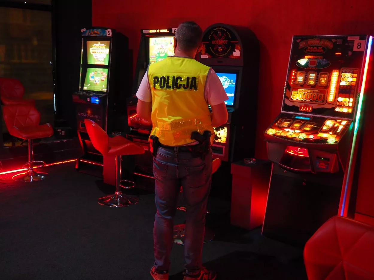 Potężne uderzenie w nielegalny hazard na śląsku, również w Lublińcu