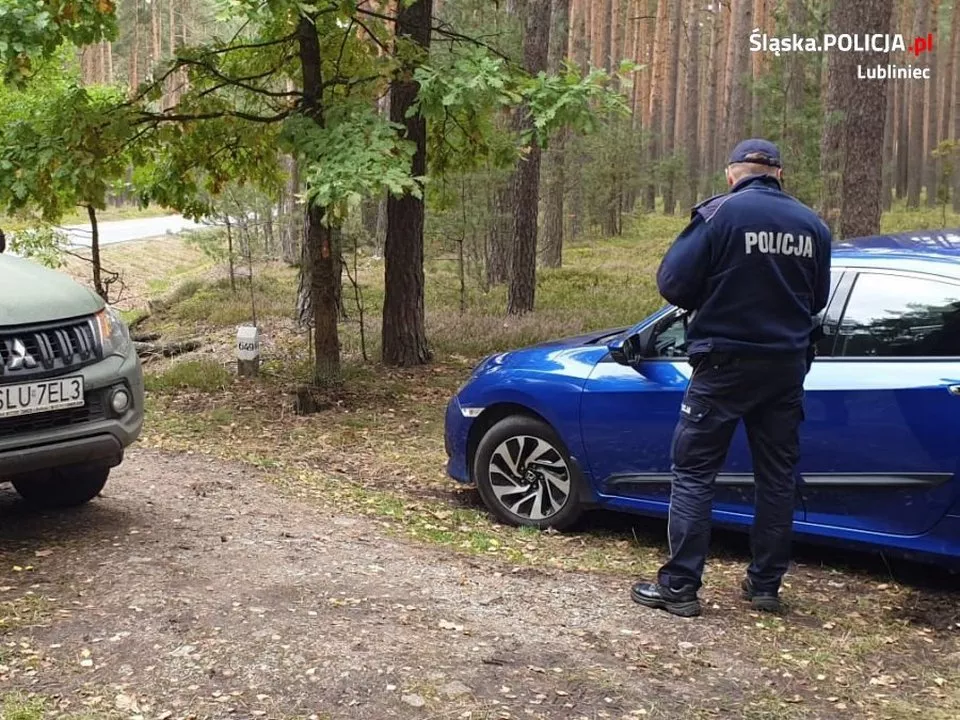 Wspólne patrole policji i straży leśnej w gminie Koszęcin