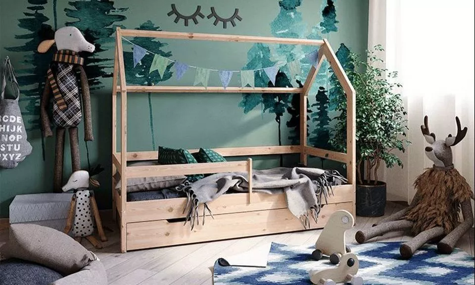 Łóżko domek — spełnij dziecięce marzenia o oryginalnym łóżeczku