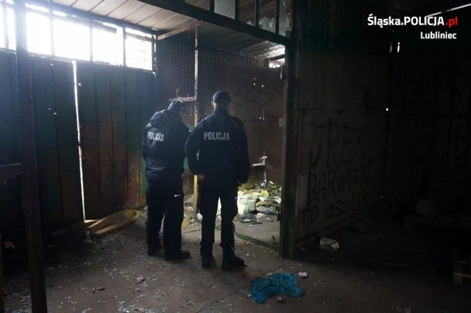 Lublinieccy policjanci sprawdzają pustostany