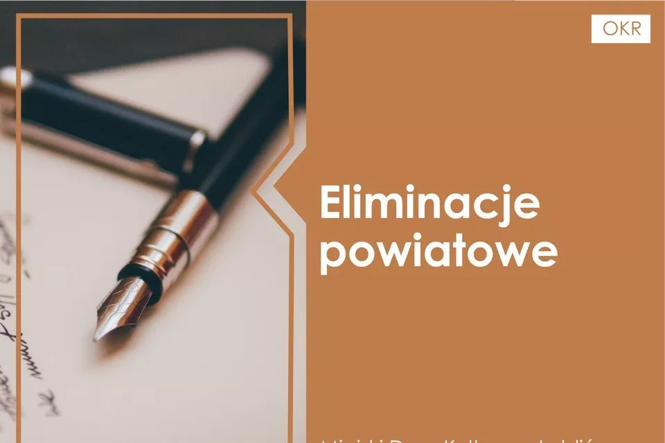 Eliminacje powiatowe 68. Ogólnopolskiego Konkursu Recytatorskiego / plakat: MDK Lubliniec