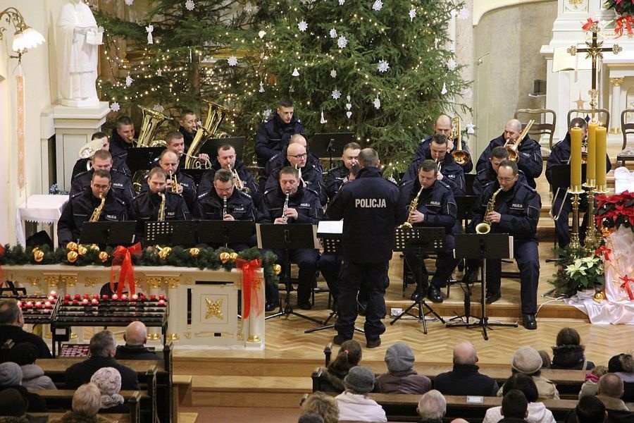Koncert Orkiestry Reprezentacyjnej Śląskiej Policji FOTO